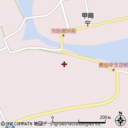石川県鳳珠郡穴水町甲リ周辺の地図