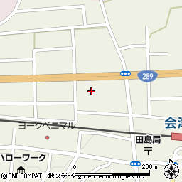 会津よつば農業協同組合　田島支店金融共済課周辺の地図