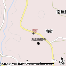 福島県玉川村（石川郡）南須釜（久保宿）周辺の地図