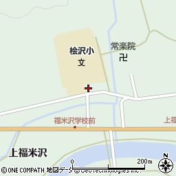 南会津町役場桧沢公民館周辺の地図