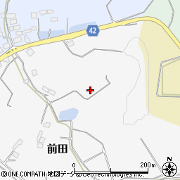 福島県矢吹町（西白河郡）前田周辺の地図