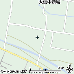 福島県白河市大信中新城村内26周辺の地図