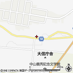 福島県白河市大信町屋町屋98周辺の地図