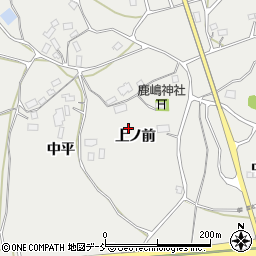 福島県玉川村（石川郡）吉（上ノ前）周辺の地図