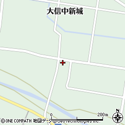 福島県白河市大信中新城村内5周辺の地図