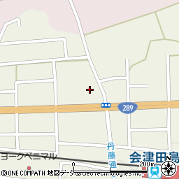 ファミリーマート南会津田島店周辺の地図
