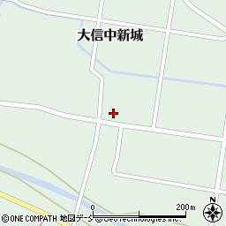 福島県白河市大信中新城村内4周辺の地図