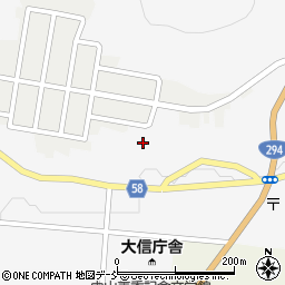 福島県白河市大信町屋町屋69周辺の地図