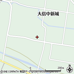 福島県白河市大信中新城村内34周辺の地図
