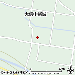 福島県白河市大信中新城村内3周辺の地図