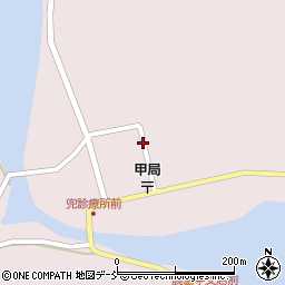 石川県鳳珠郡穴水町甲レ周辺の地図