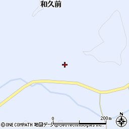 福島県石川郡平田村東山和久前周辺の地図
