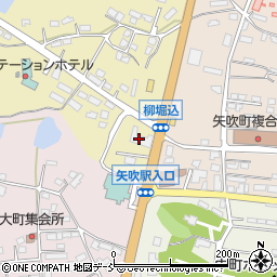 ＥＮＥＯＳ矢吹ＳＳ周辺の地図