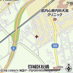 新潟県上越市大潟区犀潟684周辺の地図