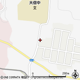 福島県白河市大信町屋道目木30周辺の地図