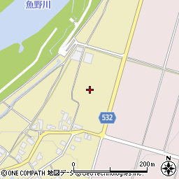 新潟県魚沼市伊勢島周辺の地図