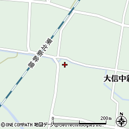 福島県白河市大信中新城内屋敷48周辺の地図