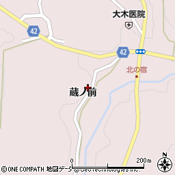 福島県玉川村（石川郡）南須釜（蔵ノ前）周辺の地図