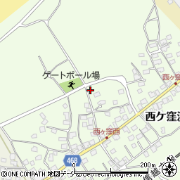 新潟県上越市西ケ窪浜周辺の地図