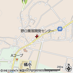 新潟県十日町市野口442周辺の地図