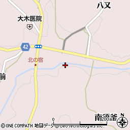 福島県玉川村（石川郡）南須釜（北ノ宿）周辺の地図