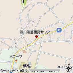 新潟県十日町市野口439周辺の地図