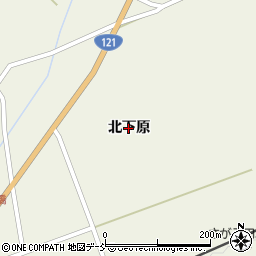 福島県南会津町（南会津郡）田島（北下原）周辺の地図