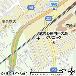 新潟県上越市大潟区犀潟738周辺の地図