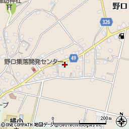 新潟県十日町市野口317周辺の地図