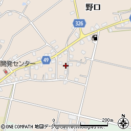 新潟県十日町市野口332周辺の地図