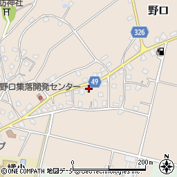 新潟県十日町市野口318周辺の地図