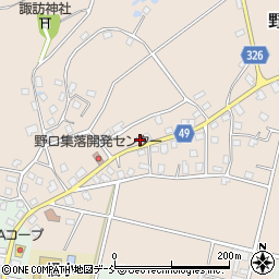 新潟県十日町市野口433周辺の地図
