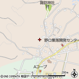 新潟県十日町市野口517周辺の地図