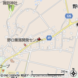 新潟県十日町市野口430周辺の地図