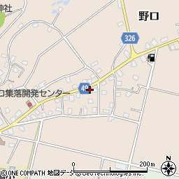 新潟県十日町市野口325周辺の地図