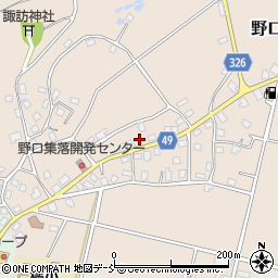 新潟県十日町市野口429周辺の地図