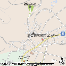 新潟県十日町市野口547周辺の地図