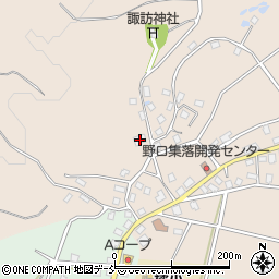 新潟県十日町市野口522周辺の地図