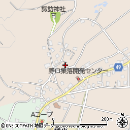 新潟県十日町市野口548周辺の地図