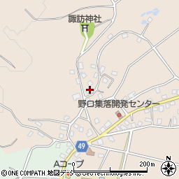 新潟県十日町市野口544周辺の地図