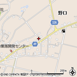新潟県十日町市野口418周辺の地図
