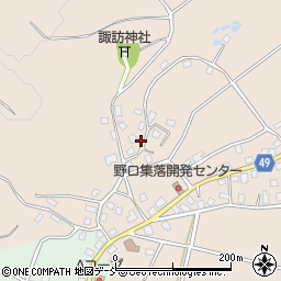 新潟県十日町市野口542周辺の地図