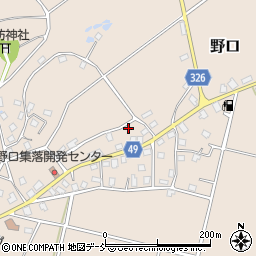新潟県十日町市野口386周辺の地図