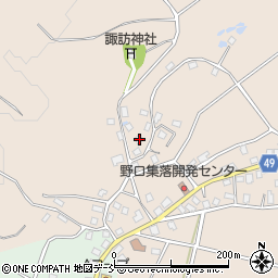 新潟県十日町市野口541周辺の地図