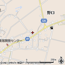 新潟県十日町市野口380周辺の地図