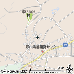 新潟県十日町市野口553周辺の地図
