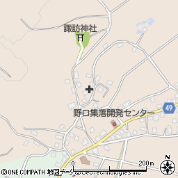 新潟県十日町市野口540周辺の地図