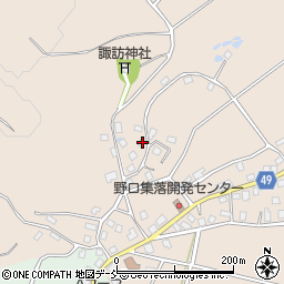新潟県十日町市野口539周辺の地図