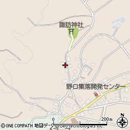 新潟県十日町市野口527周辺の地図