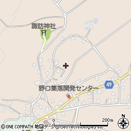 新潟県十日町市野口557周辺の地図